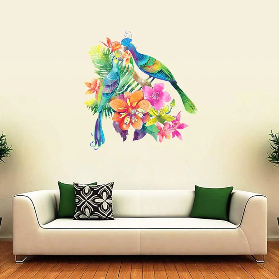 Rangoli Vinyl Wall Sticker Self-Adhesive Wall Decor Design-12