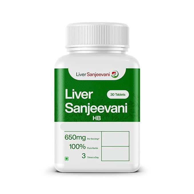 Liver Sanjeevani Hb Supplement With 650mg Capsules - 30 Caps