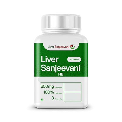 Liver Sanjeevani Hb Supplement With 650mg Capsules - 30 Caps