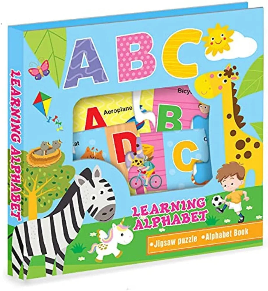 Hello Friend ABC Learning Alphabet Puzzle Board Book