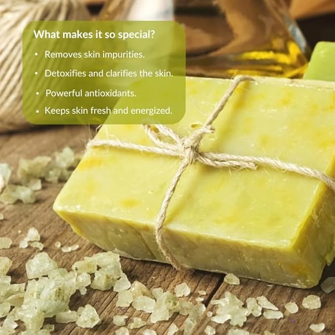 Camia Natural & Handmade Organic Lemongrass Soap - 125 gms