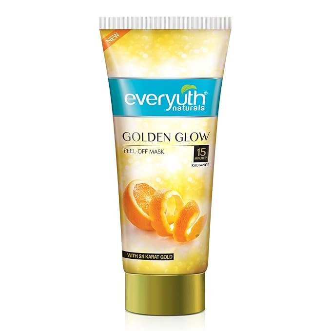 Everyuth Natural Advanced Golden Glow Peel Off Mask - 100 gms