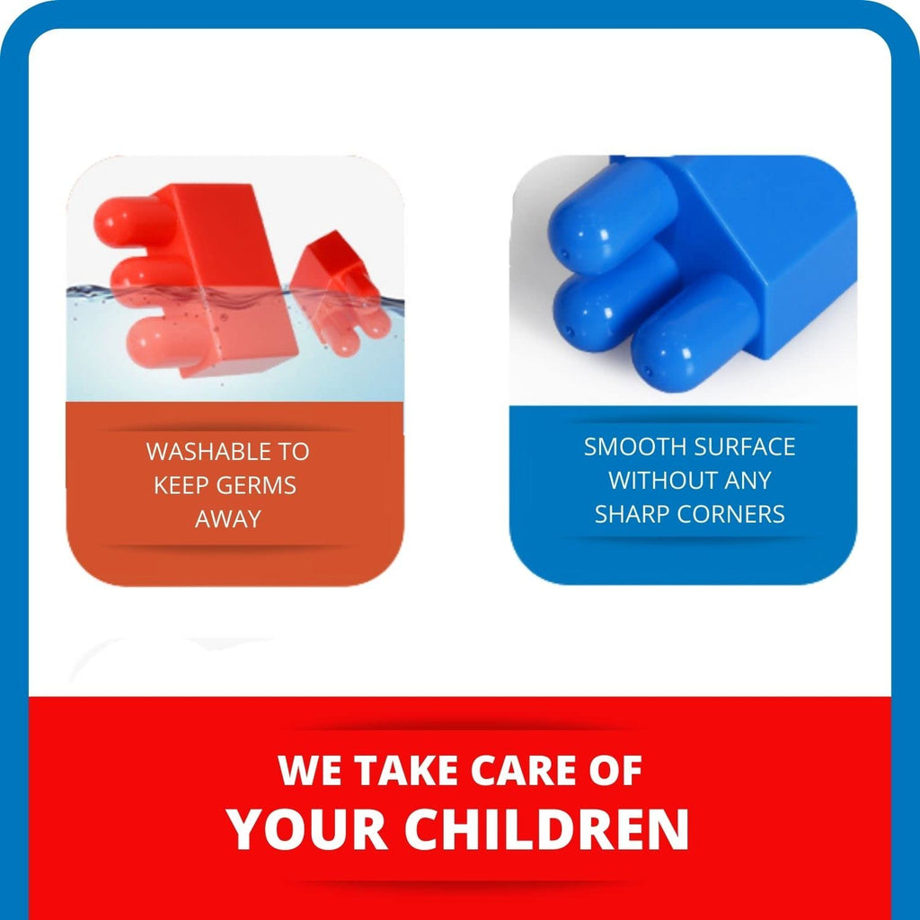 Kids Mandi Educational Bullet Blocks Toys Multicolor