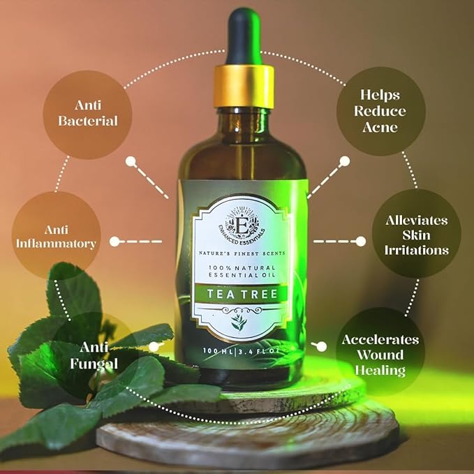 Enhanced Essentials Luxurious Tea Tree Essential Oil - 100 ml