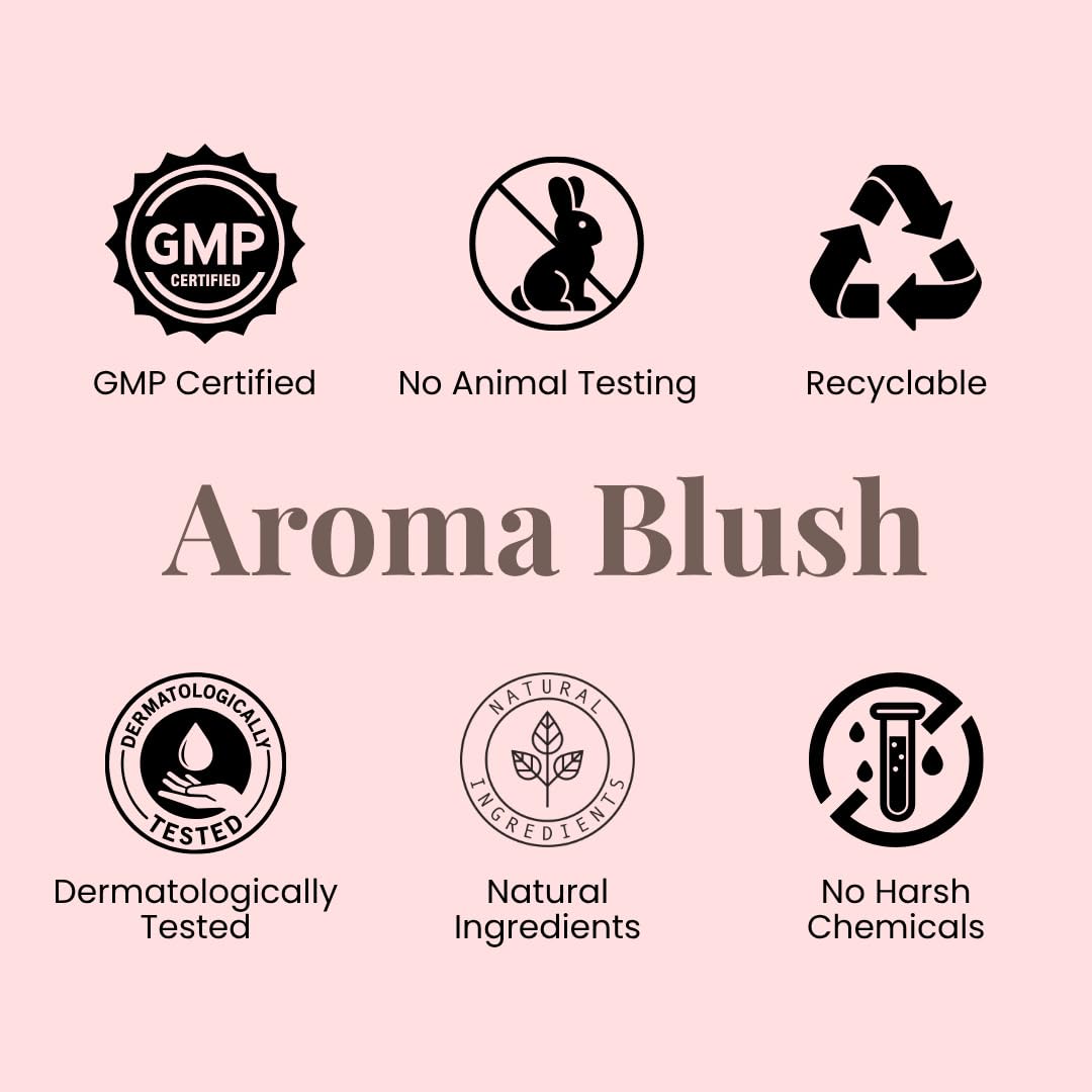 Aromablush - Blooming Lily Body Lotion | Geranium Oil, Vitamin E | Intense Hydration & Floral Freshness | Soothes & Balances | Non-Greasy | For All Skin Types | 300ml