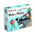 Mittimate Metro Station Jigsaw Puzzle Game for Kids Age 4 to 6 Old I 36 Pieces Puzzle Toy