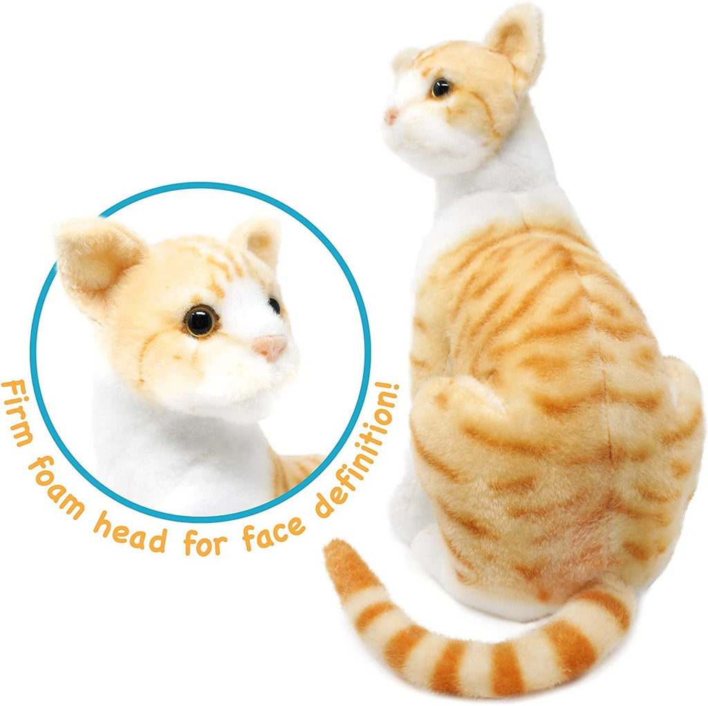Tickles Cute Cat Soft Stuffed Plush Animal Toy for Kids 21 cm