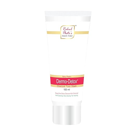Rahul Phate's Dermo-Detox Charcoal Face Wash - 100 ml