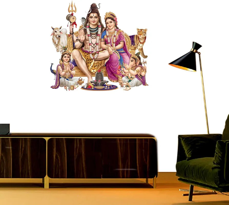 Rangoli White Glossy Vinyl Wall Sticker Premium Self-Adhesive Waterproof Parent-13 Design-24