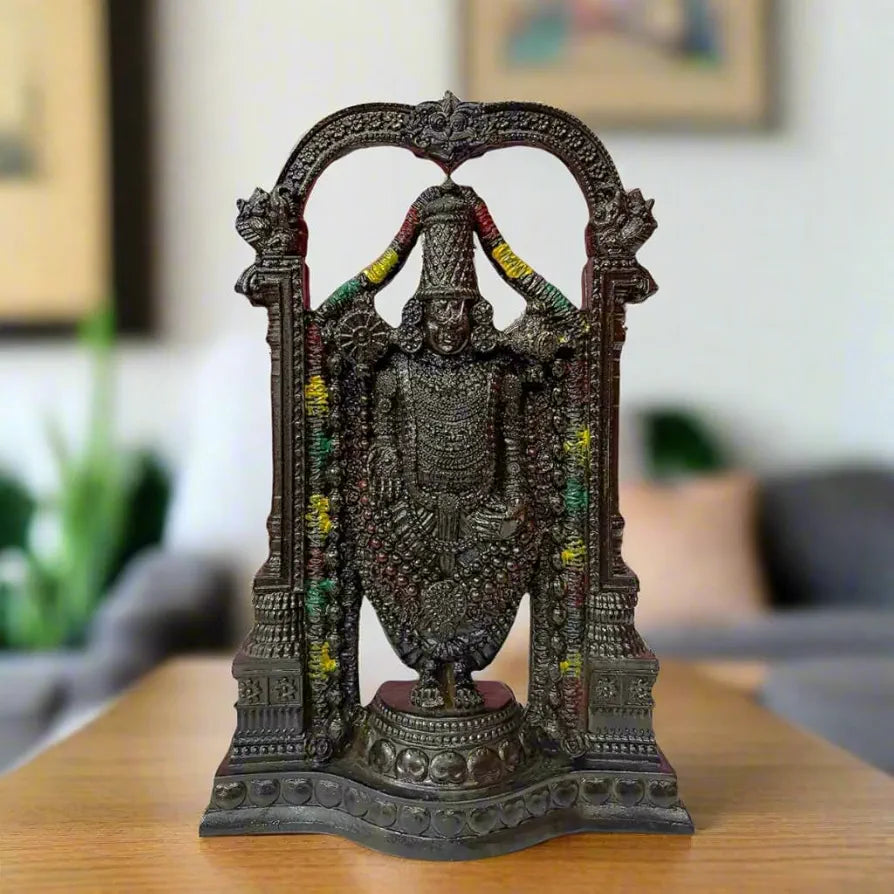 Alila Marble Finish Murti Idol Statue Sculpture Spiritual Hindu God Decorative Idols