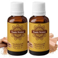 Exotic Aromas Sandalwood Oil - 15 ml (Pack of 2)