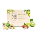 Suyu Kaffir Lime Clear Soaps For Bath Organic Bath Soap For Women & Men - 100 gms