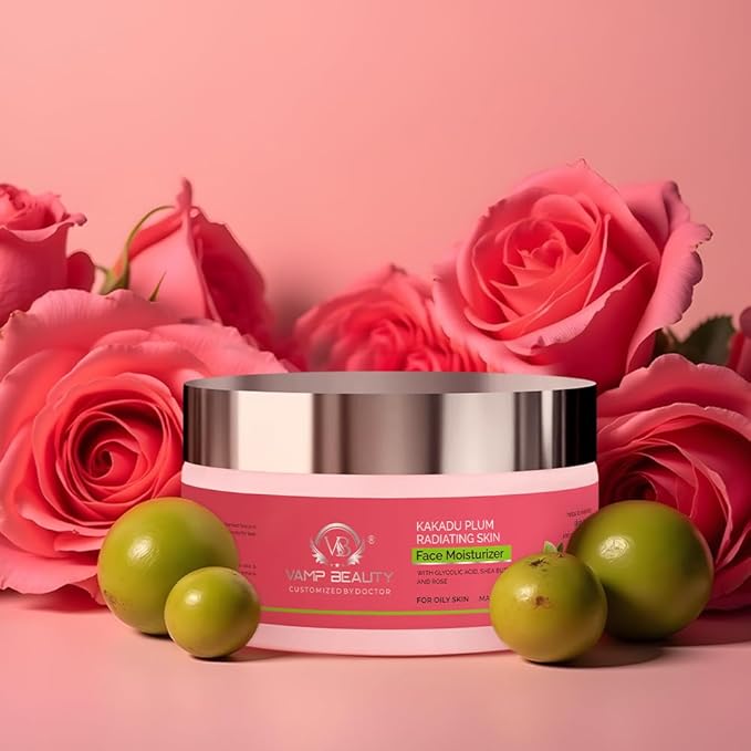 Vamp Beauty Kakadu Plum Radiating Skin Moisturizer - 50 Gms