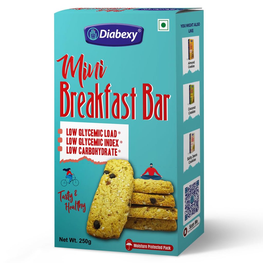 Diabexy Mini Breakfast Bar - 250 gms