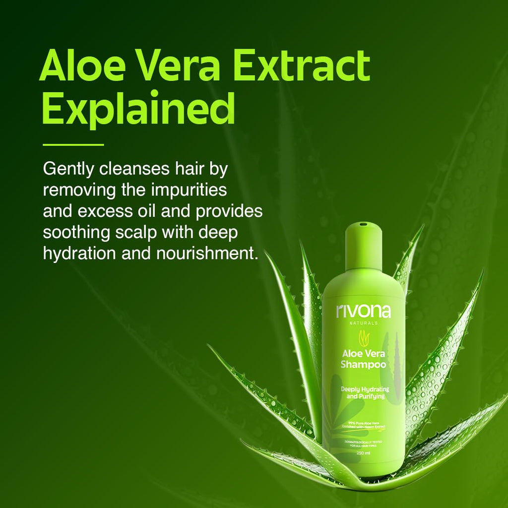 Rivona Naturals Pure Aloe Vera Shampoo - 250 ml