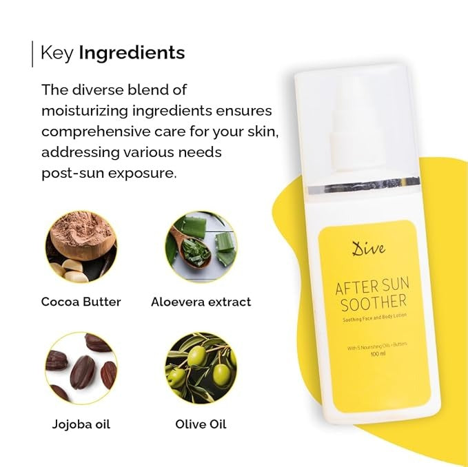 Dive After Sun Soother Face and Body Lotion - 100 ml