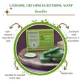 Earthy Sapo Handmade Cooling Freshness Bathing Soap - 100 gms