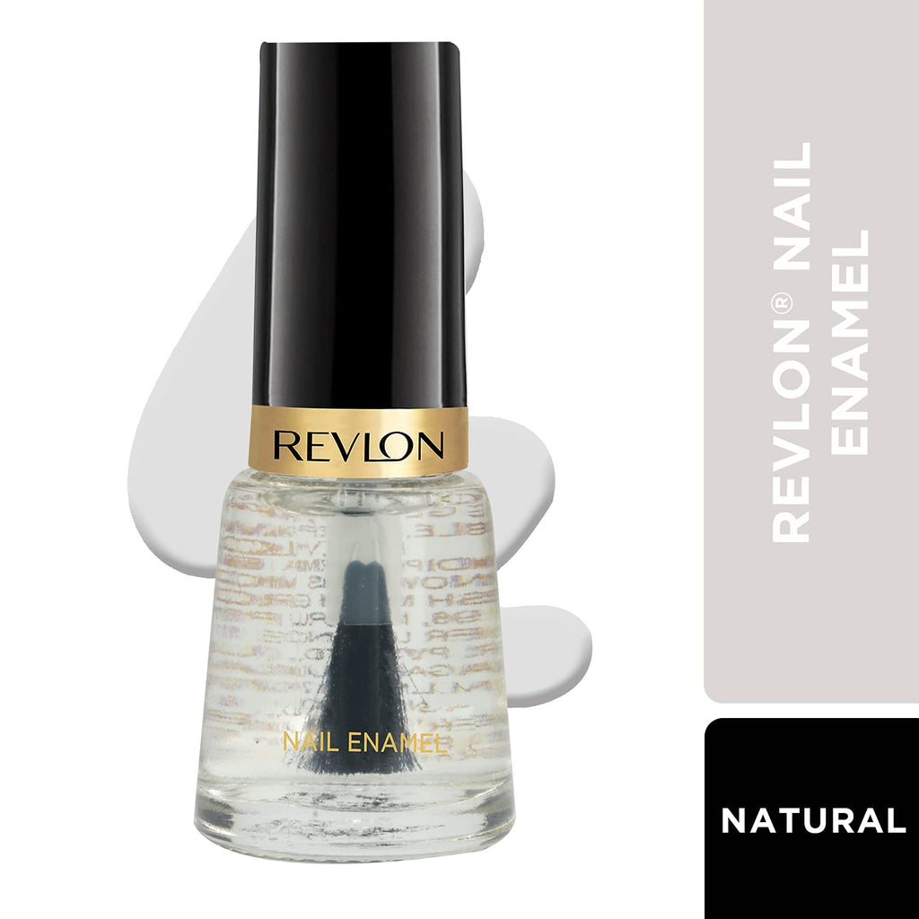 REVLON Glossy Finish Nail Enamel, Natural, 8ml