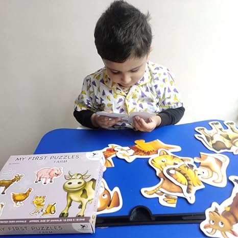 Toykraftt 2 Piece Animal Puzzles For Kids Age Of 2 Years Above Educational Toys