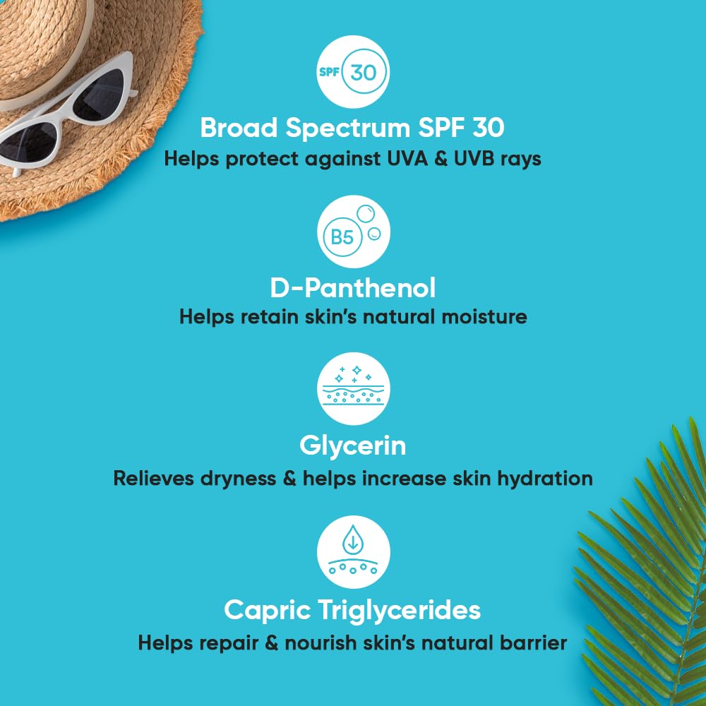 Episoft AC Moisturiser with Sunscreen | Blocks 97% UVB rays | Lightweight, non-greasy | Fragrance free | Acne safe | Single step skincare | Suitable for all Skin types | 2 in 1 product