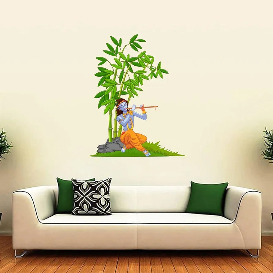 God & God's Vinyl Large Wall Reusable Self-adhesive Sticker Just Peel & Stick Size 50 or 60 Cm Code Gs776