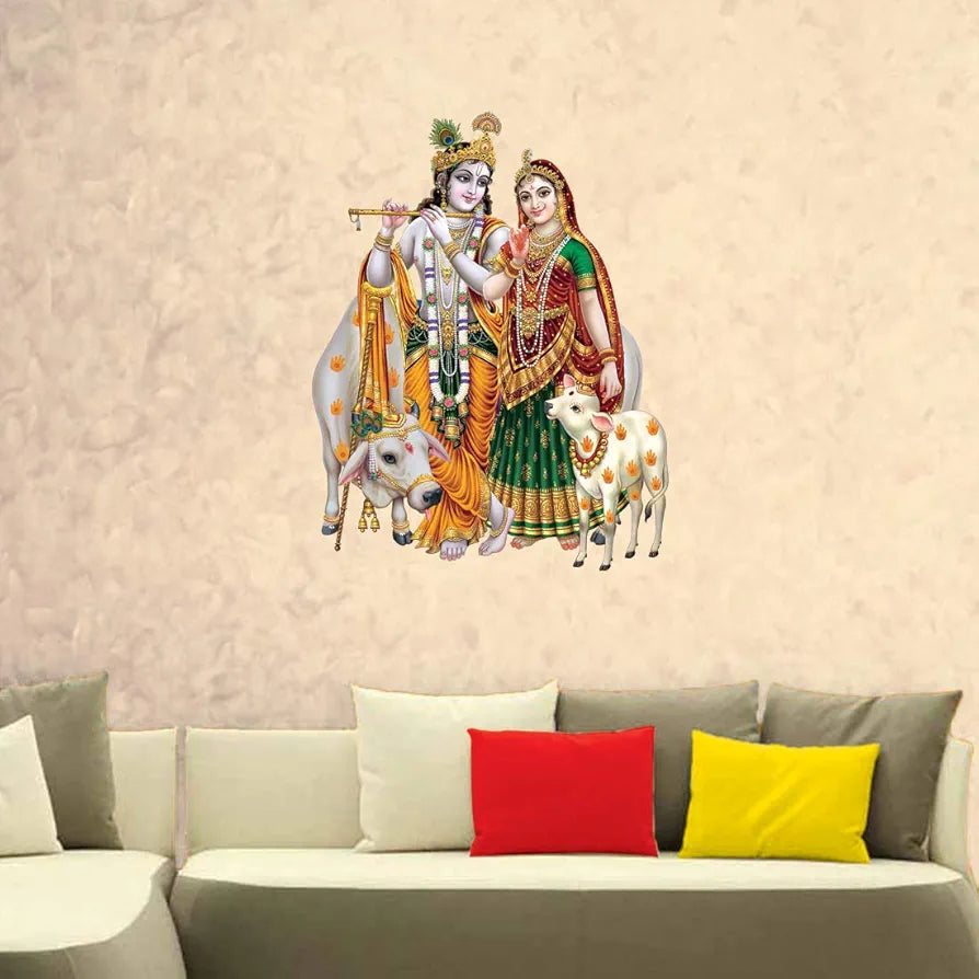 Rangoli Vinyl Large Religious Wall Sticker