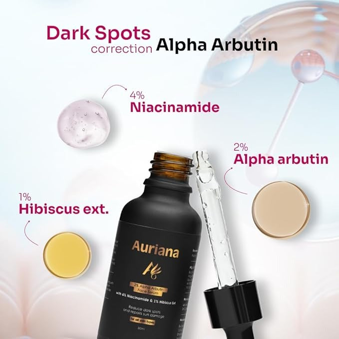 Auriana Cosmetics Advanced Brightening Face Serum - 30 ml