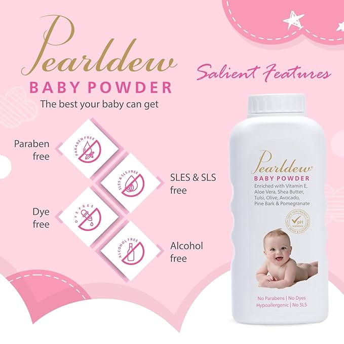 Pearldew Baby Powder - 100 Gms