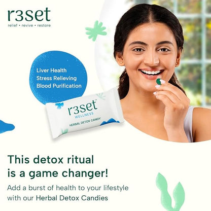R3set Herbal Detox - 60 candies