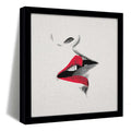 ArtX Kiss Romantic Love Abstract Painting Big Canvas Valentine's Day