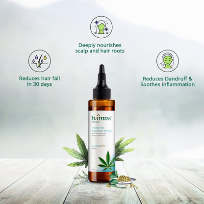 Hampa Hemp Hair Growth Serum - 100 ml