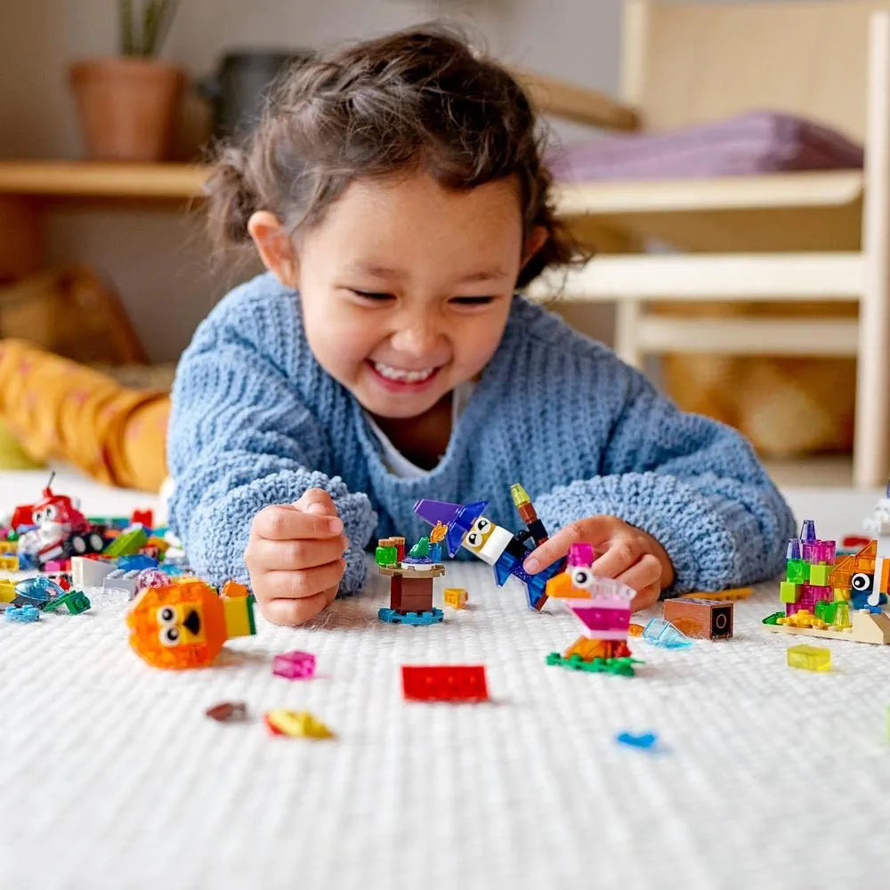 Lego Classic Creative Transparent Bricks 11013 Building Kit with Transparent Bricks; Inspires Imaginative Play