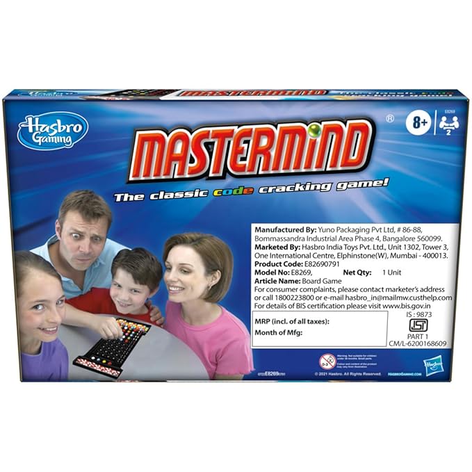 Hasbro Gaming Mastermind The Classic Code Cracking Game