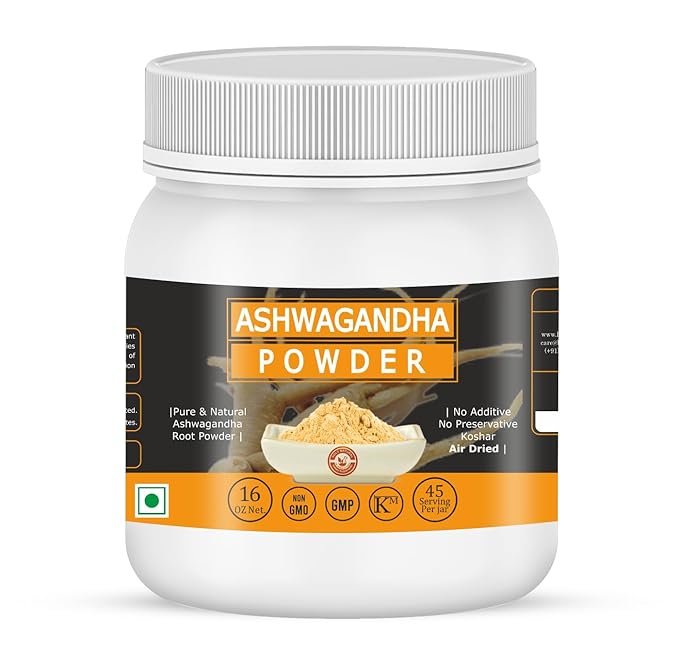 Holy Natural Organic Ashwagandha Powder - 454 gms