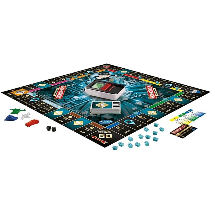 Monopoly Ultimate Banking Edition Board Game for Kids Ages 8+