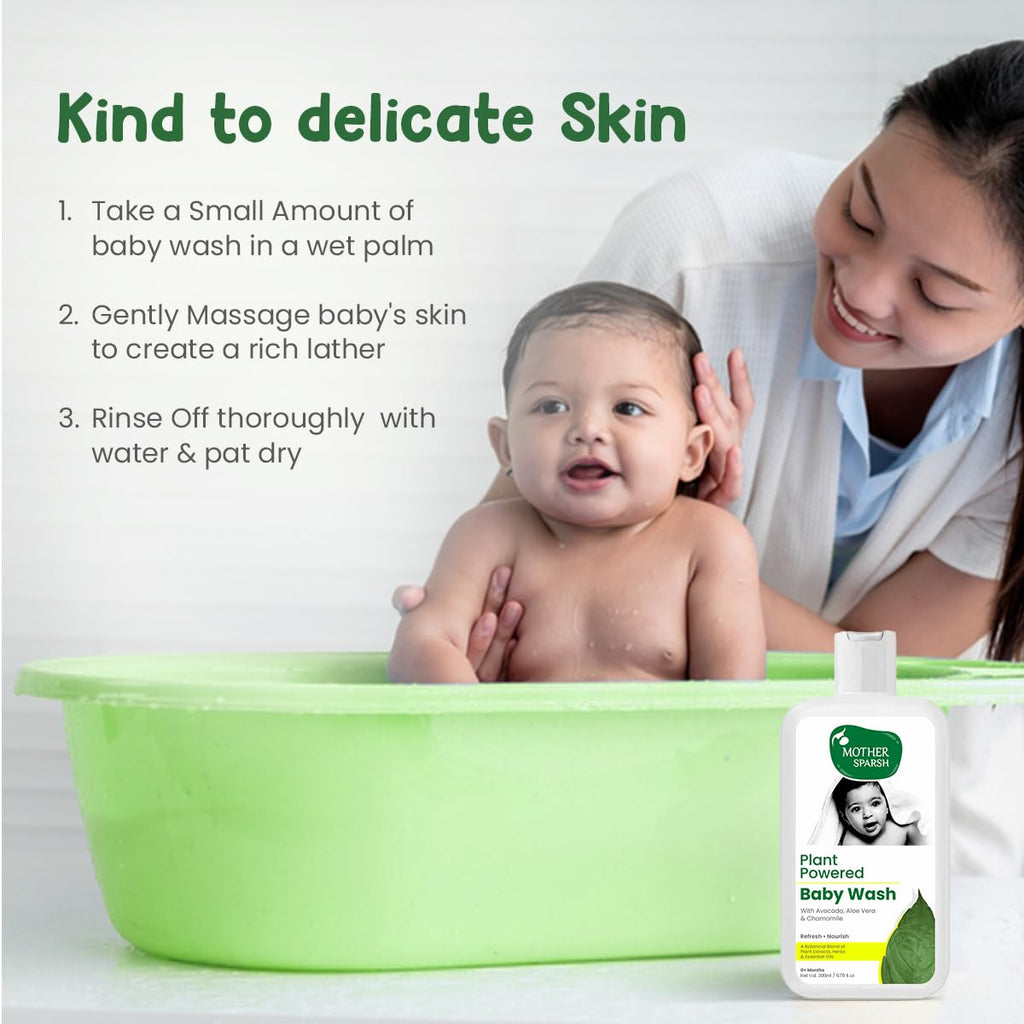 Mother Sparsh Plant Powered Natural Baby Wash
