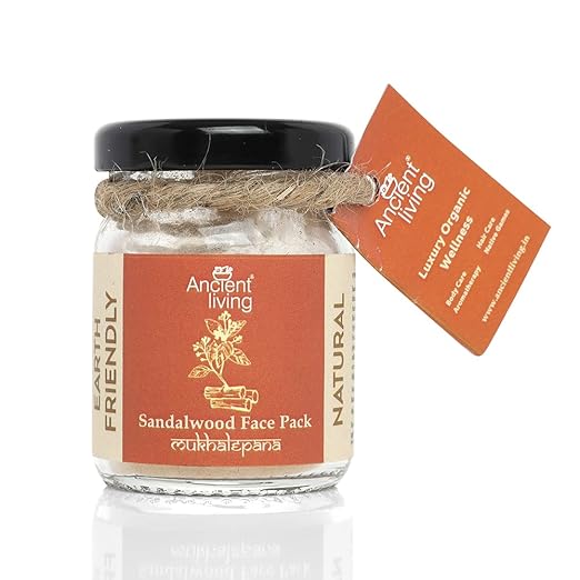 Ancient Living Sandalwood Face Pack - 10 gms Each (Pack of 2)