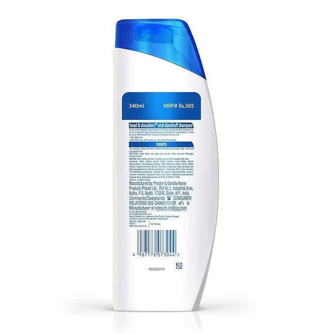 Head & Shoulders Neem Anti Dandruff Shampoo - 340 ml