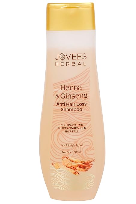 Jovees Herbal Henna & Ginseng Anti Hair Loss Shampoo - 300 ml