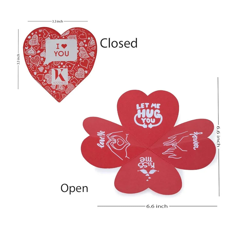 Plastic Red Rose Flower And Gift Box Artificial Flowers