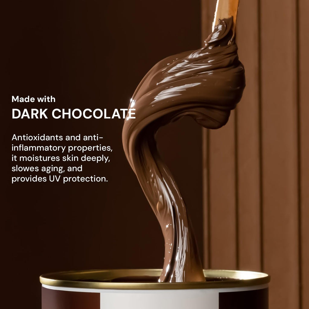 Raaga Professional Liposoluble Body Wax | Dark Chocolate (Contains Imported Ingredient) | Dermatologically Tested, Colophony Free | For All Skin Types (800 ml)