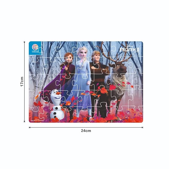 Ratna's 4 in 1 Disney Jigsaw Puzzle 140 Pieces for Kids | 4 Jigsaw Puzzles 35 Pieces Each | Frozen