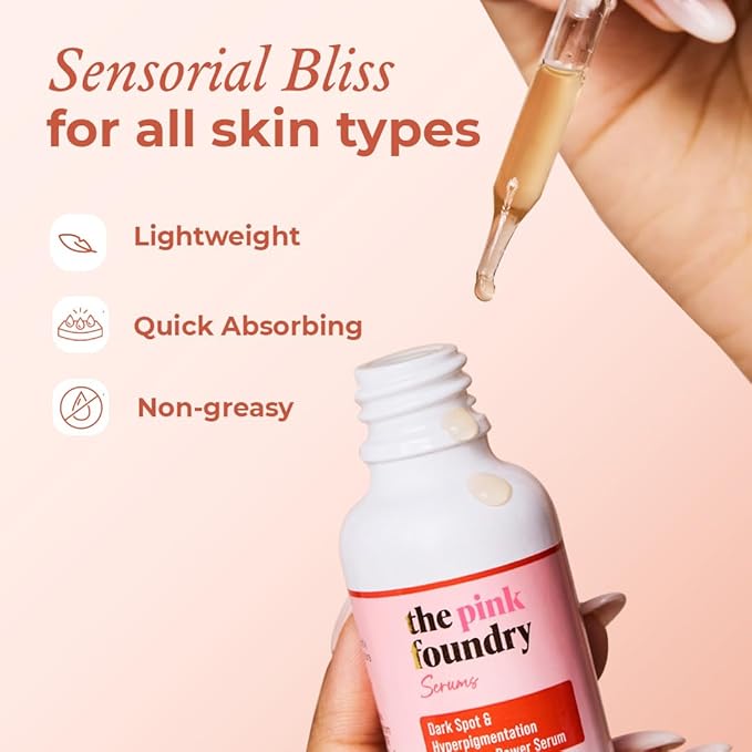 The Pink Foundry Dark Spot & Hyperpigmentation Correcting Power Serum - 30 Ml