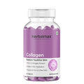 Herbalmax Veg Collagen Supplement Tablets â€“ 60N | 800mg Type 1, 2 & 3 Collagen | For Glow Skin, Hair, Nails, Joints & Bone Support | Enriched with Biotin & L-Glutathione