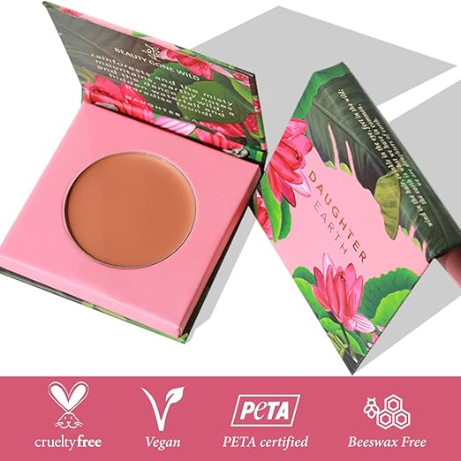 Daughter Earth High Coverage Concealer for Face Makeup, Lightweight and Breathable - 4.5 Gms