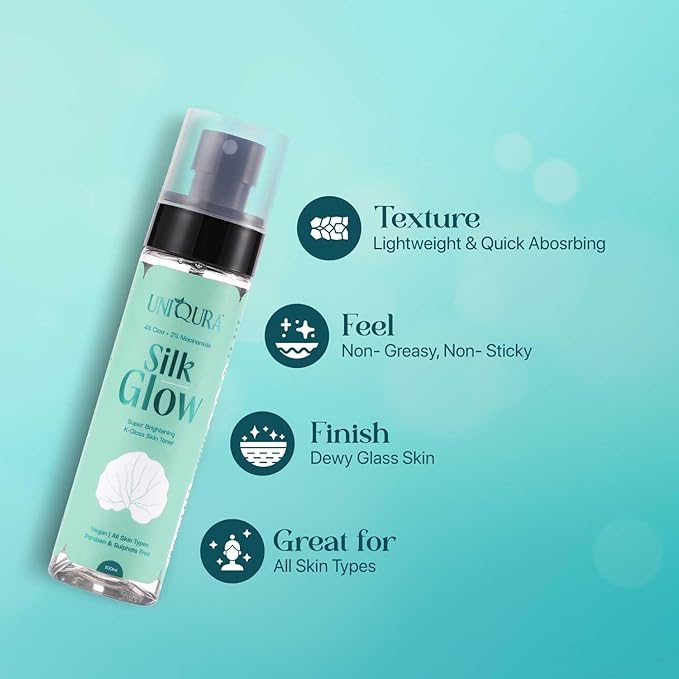 Uniqura Korean Glass Skin Glow Face Toner - 100 ml