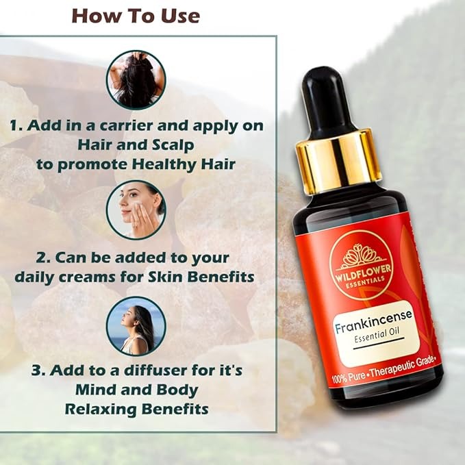 Wildflower Essentials Frankincense Oil - 15 ml