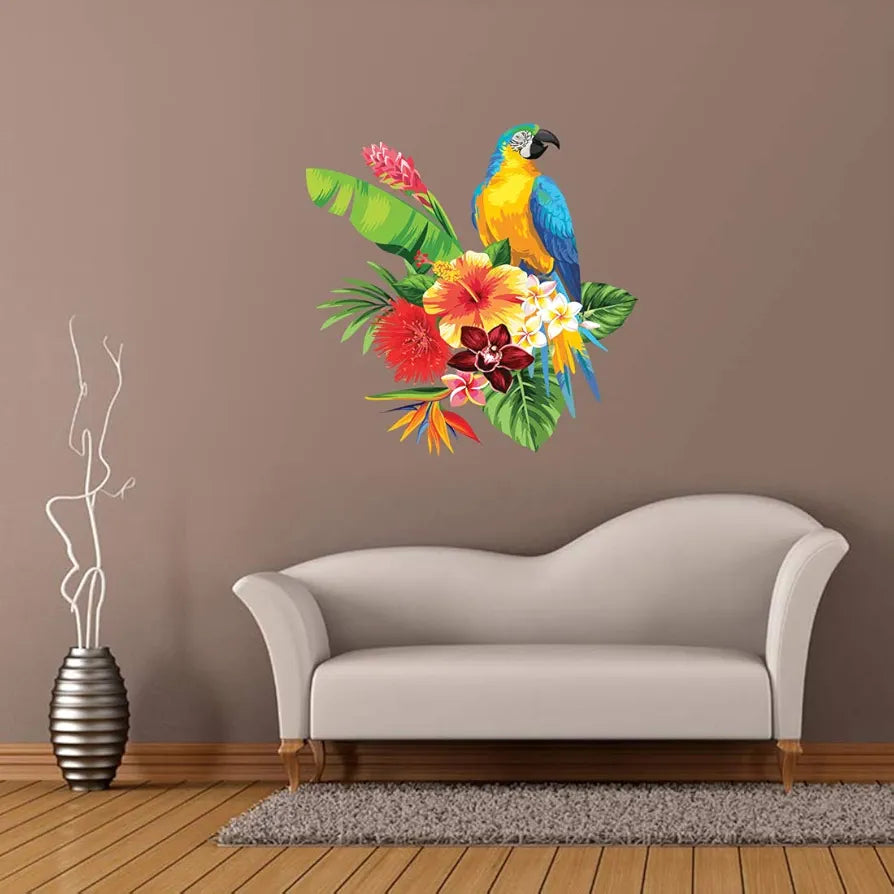 Rangoli White Glossy Vinyl Wall Sticker Premium Self-Adhesive Waterproof Parent-14 Design-9