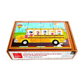 Skillofun Wooden Vehicle Jigsaw Puzzles in a Box 4 Puzzles Storage Box with lid