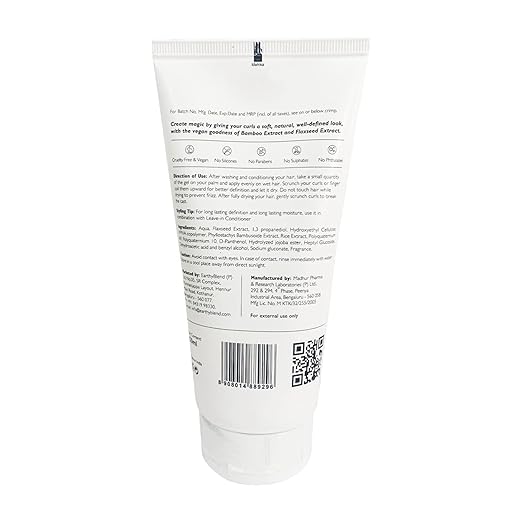 True Frog Styling Gel for Curls for Curly Wavy Hair with Bamboo Extract - 150 ml